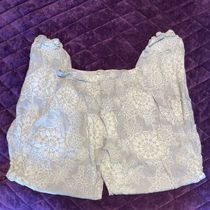 Lotus & Luna Como Harem Pants Floral Patterned